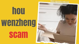 hou wenzheng scam | Unwanted Scarf package explained