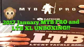 January 2017 MTB PRO & LTB XL QUICK UNBOXING! (BASS)