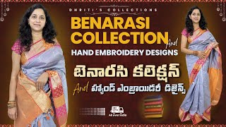 #benarassarees hand embroidery Designs ￼order;6301119663