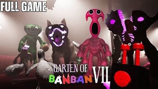 GARTEN OF BANBAN 7 SPEED RUNS - FINAL BOSSES FIGHTS + DEATHS