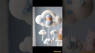 maternity door decorations in crochet#knit#crochet#baby