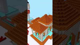 Ram Mandir Nirman MindCraft short #youtube #minecraft #hindutemple