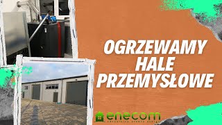 Kotły na pellet ogrzewające hale produkcyjne NBE RTB Feniks 50 i 80kW  po 5 latach użytkowania