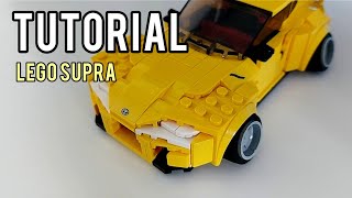 let's upgrade the lego Supra! (TUTORIAL)