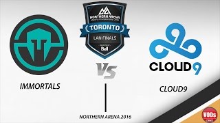 CS:GO - Cloud 9 Vs Immortals || Northern Arena Toronto - Grand Final