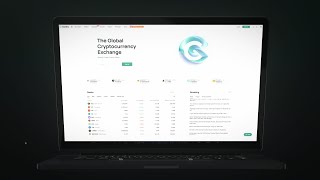 CoinEx new homepage display