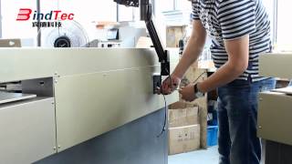 【Bindtec】600T The installation of book binding machine