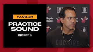 Training Camp Practice Interview: Erik Spoelstra | October 2, 2024