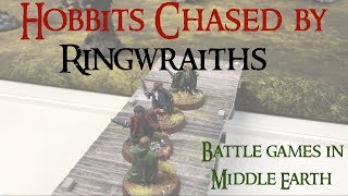 Hobbits Escape from Ringwraiths in a Middle Earth SBG scenario