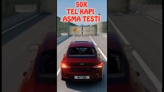 50X Demir kapı bariyer testi #beamng #beamngdrive