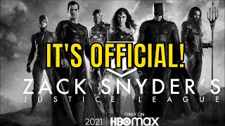 Zack Snyder's Justice League Coming To HBO Max In 2021! | Orlando Smith