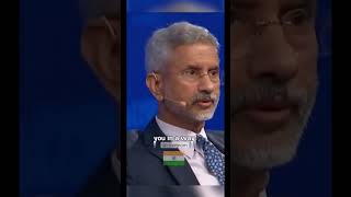 Dr S Jaishankar Sigma Grindset 😎🇮🇳🔥 | Exposing the biased EUROPEAN mindset! 🇪🇺🤯