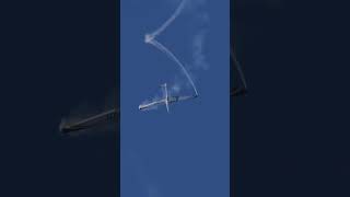 Tight Downward Spin by Aerobatic Glider! #short #shorts