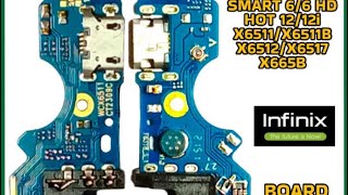 Unboxing Temukan Board Charger Papan Konektor Cas Infinix Smart 6 / 6 HD / Hot 12 / 12i X6511