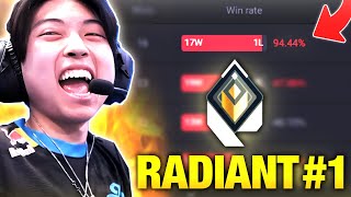 REACHING RANK 1 WITH THE HIGHEST WINRATE POSSIBLE!..| Oxy