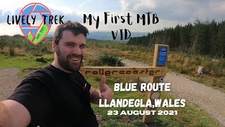 First Mountain Bike Video on Blue Route Llandegla, Wales.