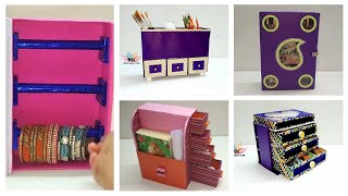 5 Beautiful Cereal Box Craft | Cereal Box Craft | Best Out of Waste