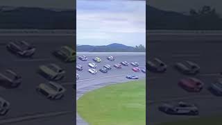 Bad crash #2023 #nascar #monsterenergy #racing #cupseries #tiktok #talladega #shorts #crash #toyota