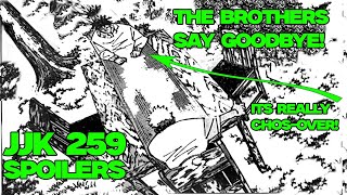 THE BROTHERS SAY GOODBYE! JUJUTSU KAISEN 259 REVIEW