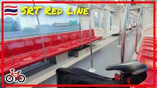 🇹🇭 Folding Bike & SRT Red Line (Railway) : Easy Travel in Bangkok 🚲