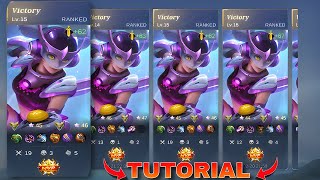 HOW TO PLAY WANWAN BEST BUILD & EMBLEM ~MLBB TOP 1 GLOBAL WANWAN | MLBB #mlbb#wanwan#scrennysgaming