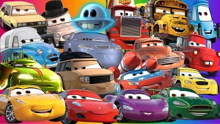 Looking For Disney Cars Lightning McQueen, Wrong Head Disney Cars, DJ, Brick Yardley, Strip Weathers