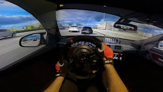 Cutting up TRAFFIC on Tokyo highway - Assetto Corsa mods I GoPro Helmet POV