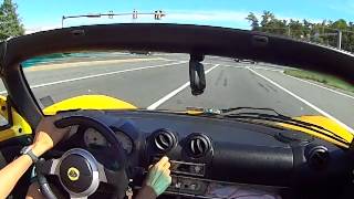 Wade Sun driving Lotus Elise local roads 1849