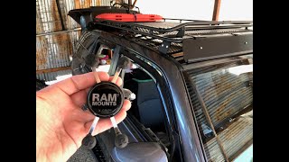 RAM X-Grip Cellphone Mount Install Video