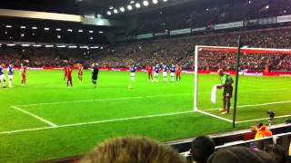 Daniel Sturridge penalty miss Vs. Everton 2014