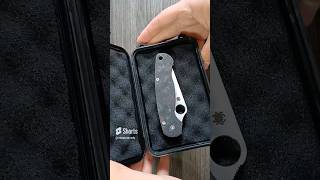 The Legendary Spyderco PM2 gets a New Storage box! #new #spyderco #pm2 #knife #carbonfibre