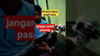 Pasang Dinamo kipas Angin baru jangan sampai salah#dinamo #kipas #shortsvideo #videoshorts #service