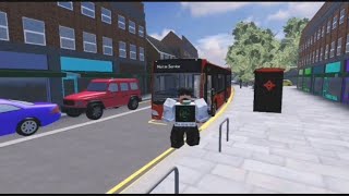 Route Visual - 455 - South Croydon South End - Wallington ASDA - Roblox Croydon