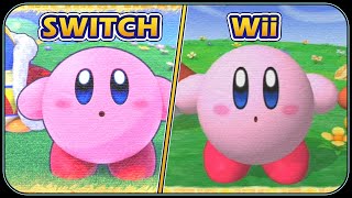 Kirby's Return to Dream Land Deluxe Visual Comparison