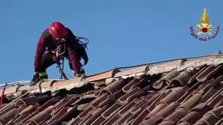 Camerino lavori copertura tettoTeatro Marchetti sede del Comune