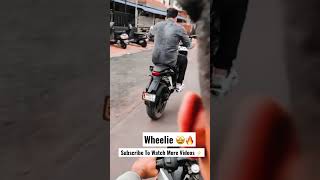 Wheelie On KTM Duke 200 Not clear Video😅 Next time i will Try To be best ❤️