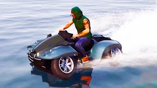 ČTYŘKOLKA CO JEZDÍ PO VODĚ !! - GTA 5 ONLINE CZ Lets Play - Import Export, ZÁBAVNÉ MOMENTY