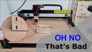 Laser projects not fitting or wobbling - Properly fix your laser engraver to a base