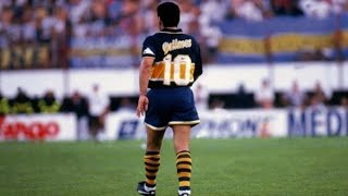 Maradona en el apertura de "Futbol de Primera", 25/10/1997