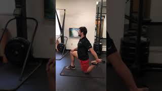 Half Kneeling Quad Stretch