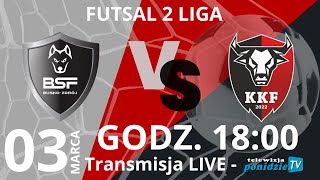 BSF Busko-Zdrój vs KKF Caffaro Global System Kazimierza Wielka - transmisja LIVE