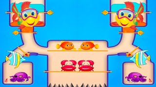 Save The Fish Game Pull The PIN | Fishdom Minigame Fishgame |