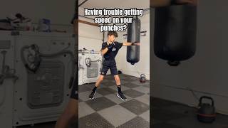 Having trouble getting speed on your punches? #boxing #boxingsocial #boxingworkout #gym