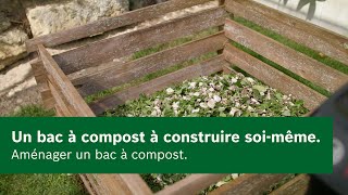 Savoir-Faire Jardin : Construire son bac à compost