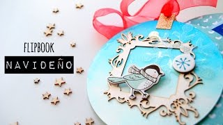 Flipbook para un Snail Mail Navideño