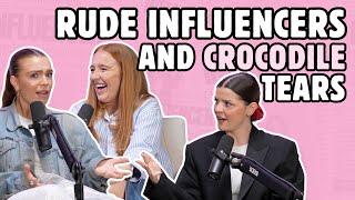 rude influencers 👀 elle darby's back?! crocodile tears & fake apologies🐊 | lifting the lid podcast