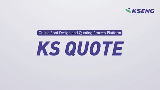 KS Quote Tutorial for Quick & Simple Pitched Roof Solar Project Quotes