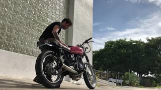 1978 Honda CB400T Hawk - Start, Idle, Walkaround, Riding