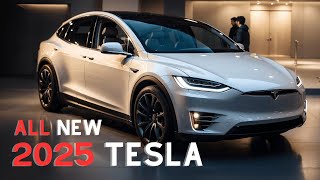 Revealed! the Tesla Model X 2025 Plaid with 3,060 HP?