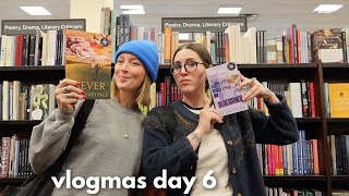 Travel vlog + bookstore with @TaylorTippett  vlogmas day 6